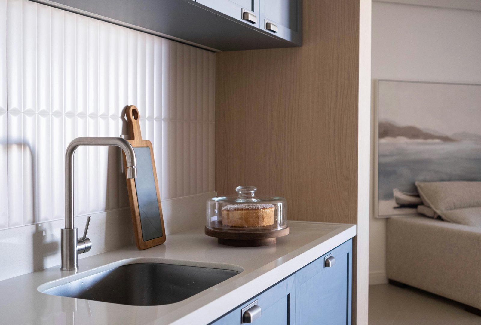 Abflussöffnung in einem Waschbecken