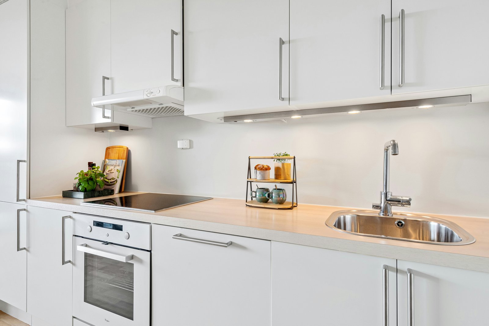 Abfluss in einer Küchenspüle